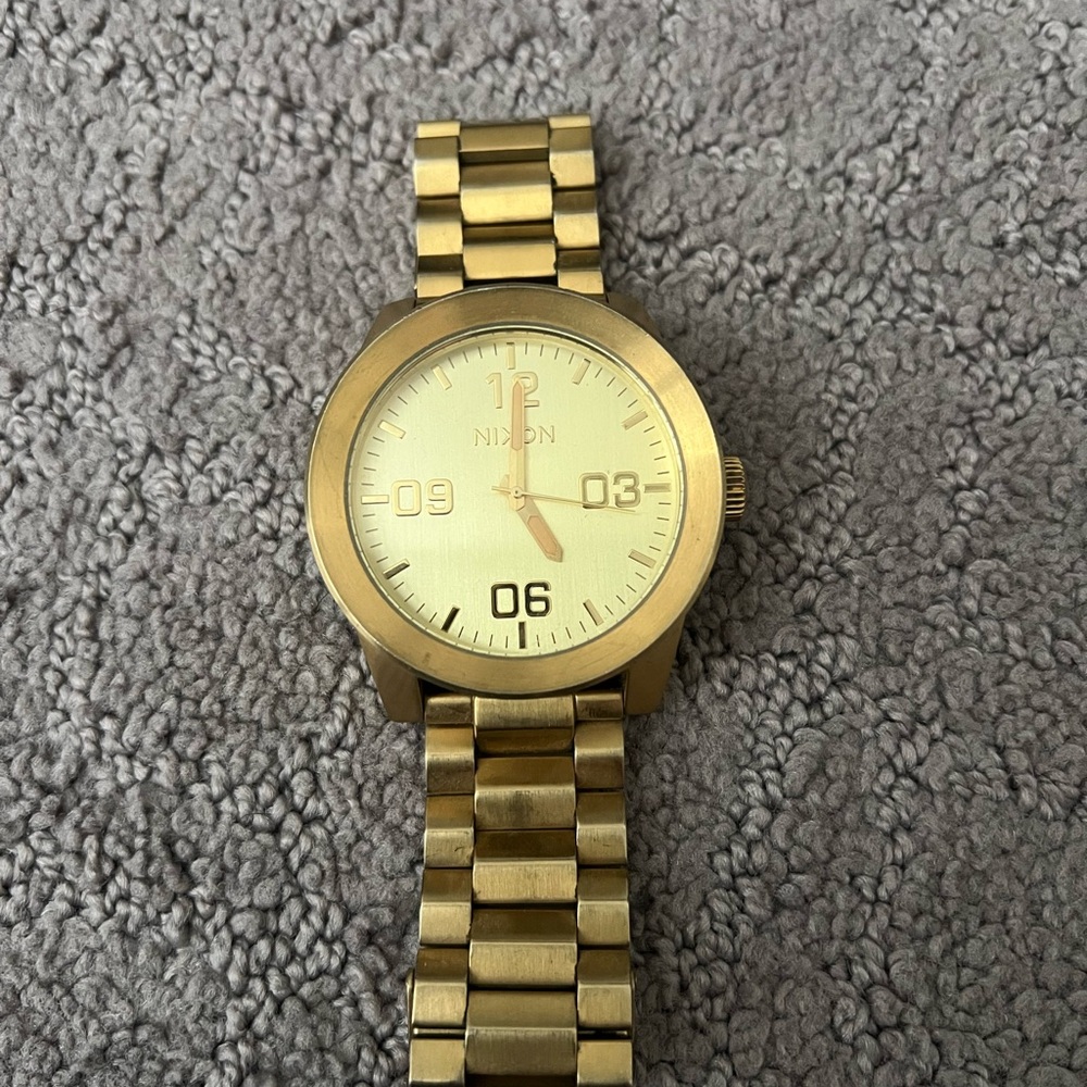 Nixon Gold-Tone Watch